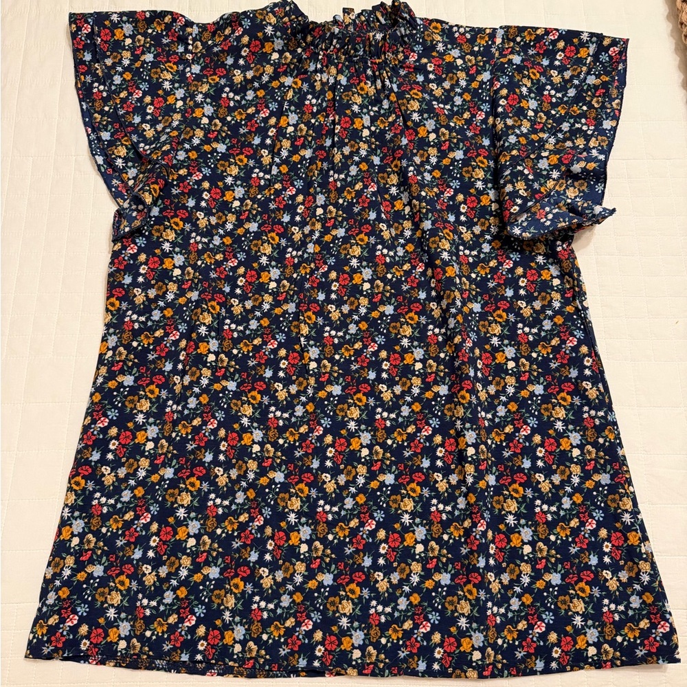SHEIN Floral Print Blouse
